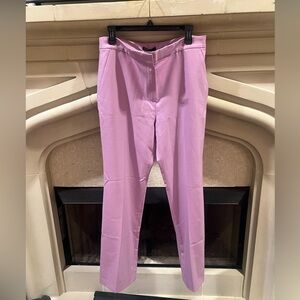 Maje Lavender Straight-Leg Dress Pants